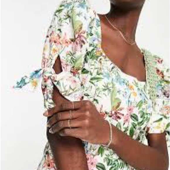 & other stories botanical dress size 8 - Picture 3 of 10